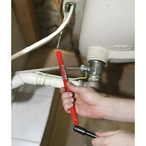 Clé écrou Robinet + 7 Embouts + Mâchoire | 261470 - Virax 2 Clé écrou Robinet + 7 Embouts + Mâchoire | 261470 - Virax – Image 2