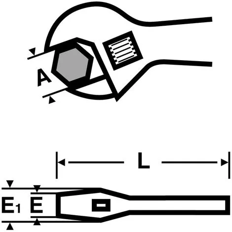 Clé à Molette 6" 150 Mm | 017006 - Virax 2 Clé à Molette 6" 150 Mm | 017006 - Virax – Image 2