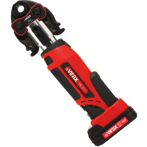 Presse à Sertir électro-mécanique Viper ML21+ 18V + Inserts TH 16-20-26 | 253522 - Virax 1 Presse à Sertir électro-mécanique Viper ML21+ 18V + Inserts TH 16-20-26 | 253522 - Virax