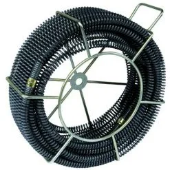 5 Sections âme Plastique 16 Mm / 2,3 Mètres VIRAX + Cage Pour Déboucheur VAL 96QC - 293143