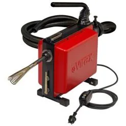 Déboucheur électrique VIRAX VAL 96QC + Sections âme Plastique 22 Mm - 293135