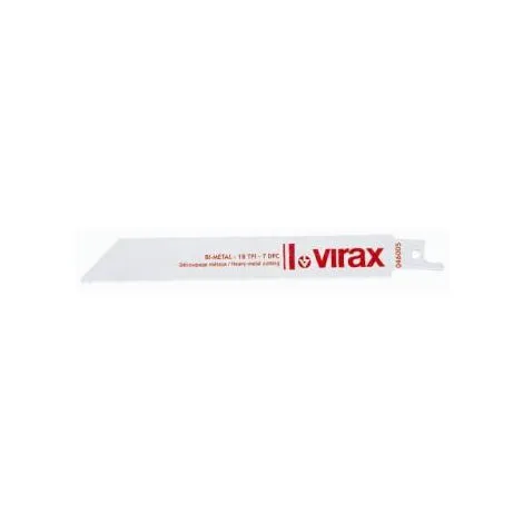 Pochette De 5 Lames Métaux Et Inox Pour Scie Sabre VIRAX - 46005 1 Pochette De 5 Lames Métaux Et Inox Pour Scie Sabre VIRAX - 46005