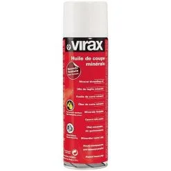VIRAX Aérosol 500 Ml Huile De Coupe Spécial Filetage Main Et Machine