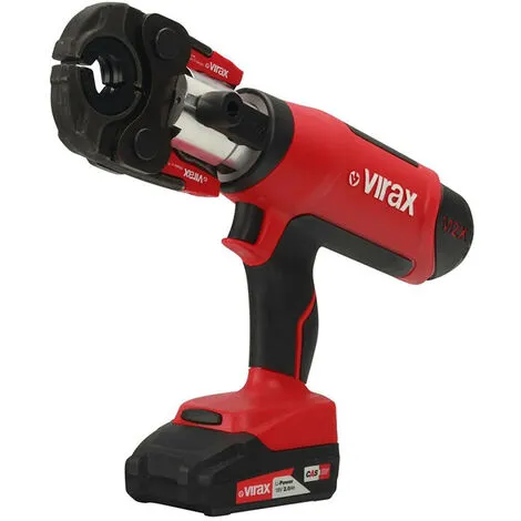 Sertisseuse Viper M2X Virax - 18V - M21+ - 2 Batteries Ah Li-Ion 1 Sertisseuse Viper M2X Virax - 18V - M21+ - 2 Batteries Ah Li-Ion