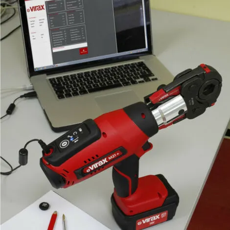 Sertisseuse Viper M2X Virax - 18V - M21+ - 2 Batteries Ah Li-Ion 4 Sertisseuse Viper M2X Virax - 18V - M21+ - 2 Batteries Ah Li-Ion – Image 4